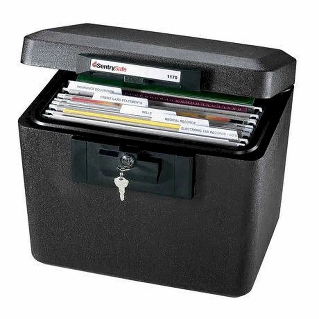 SentrySafe Fire Safe Fire Resistant File Safe 0.61 Cubic Feet 1170blk