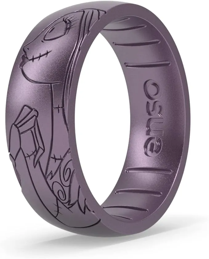 Enso Rings The Nightmare Before Christmas Collection - Disney Silicone Rings - Jack & Sally