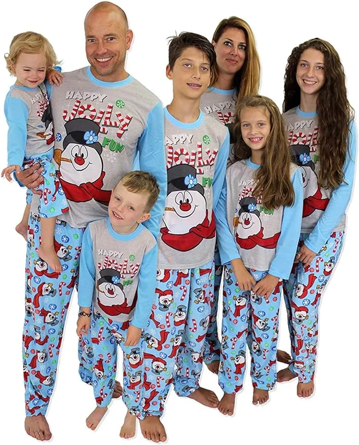 Gallfeel Family Matching Christmas Snowman Pajama Sets