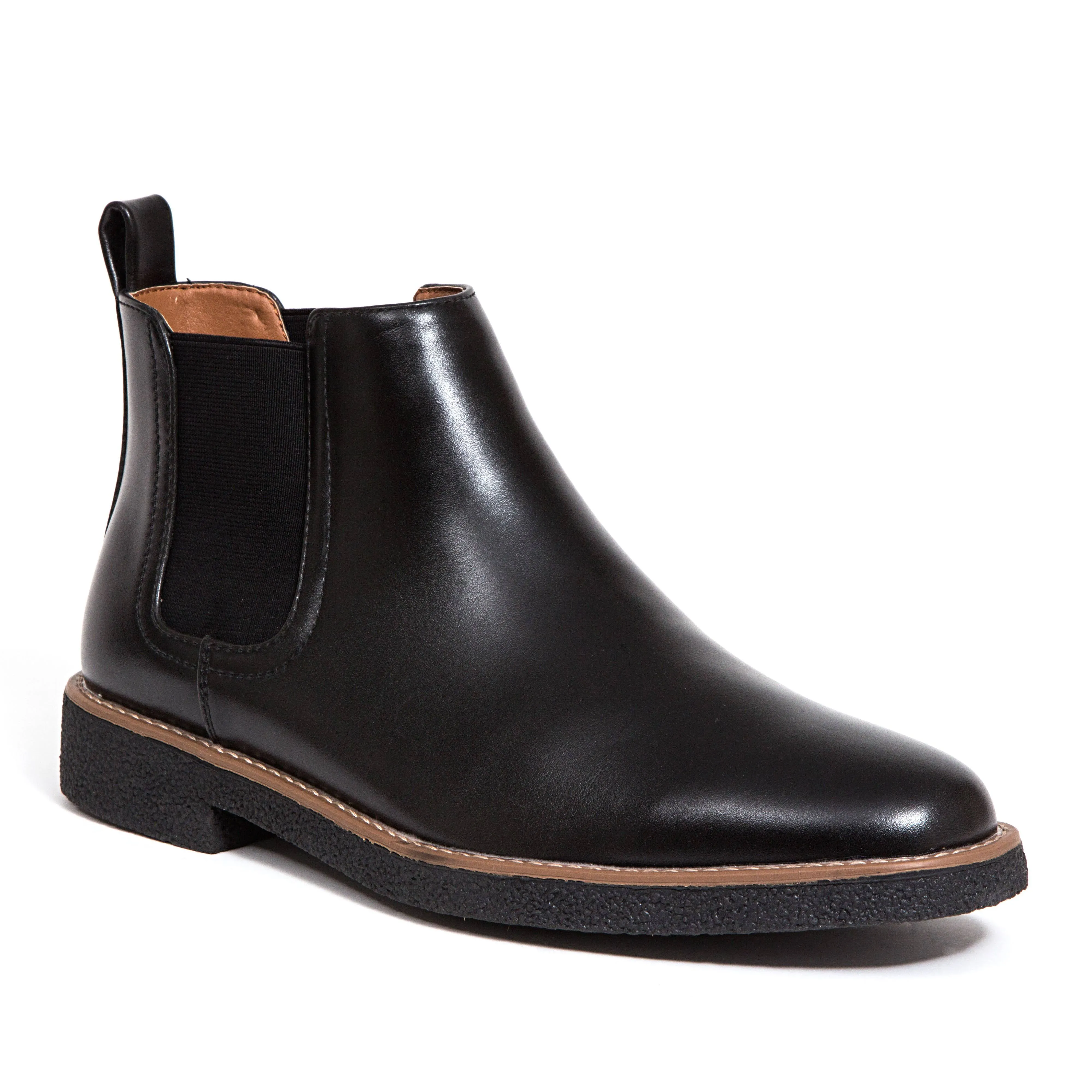 Deer Stags Men's Rockland Chelsea Boot - Black, 8.5