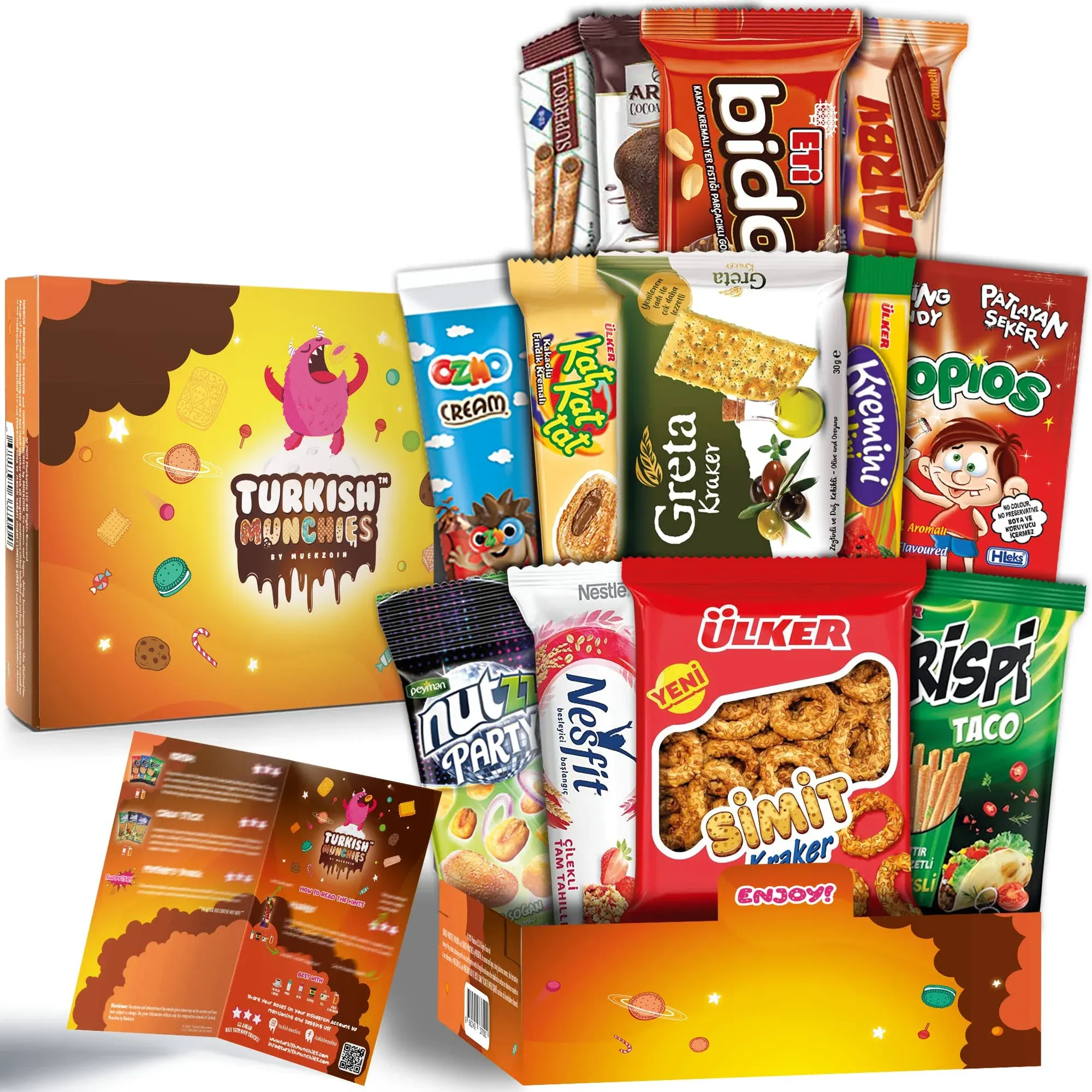 Midi Premium International Snacks Variety Pack Care Package