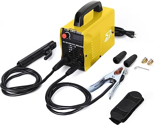 S7 Powerful 200Amp ARC Stick Welder for Beginners - 110V Welding Machine with Welding Rod Tools