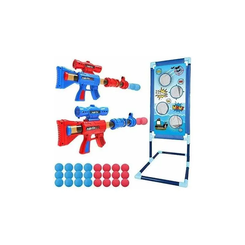 YEEBAY Shooting Game Toy for Age 6, 7, 8,9,10+ Years Old Kids, Boys - 2pk Foam ...