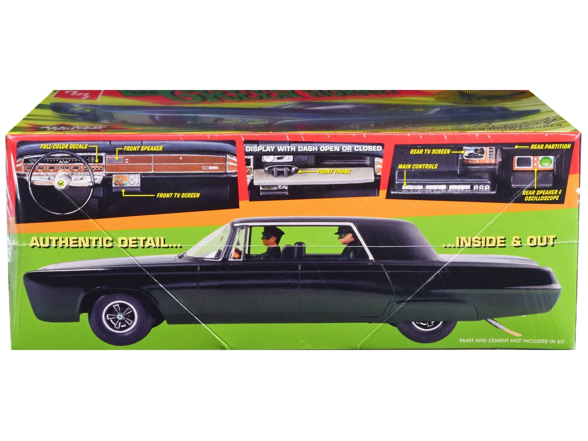 AMT Green Hornet Black Beauty Plastic Model Kit, 1/25 Scale