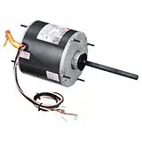 DAYTON Condenser Fan Motor: Stud Mount, Totally Enclosed Air-Over, 1/6 HP, 1,075 Nameplate RPM, Auto