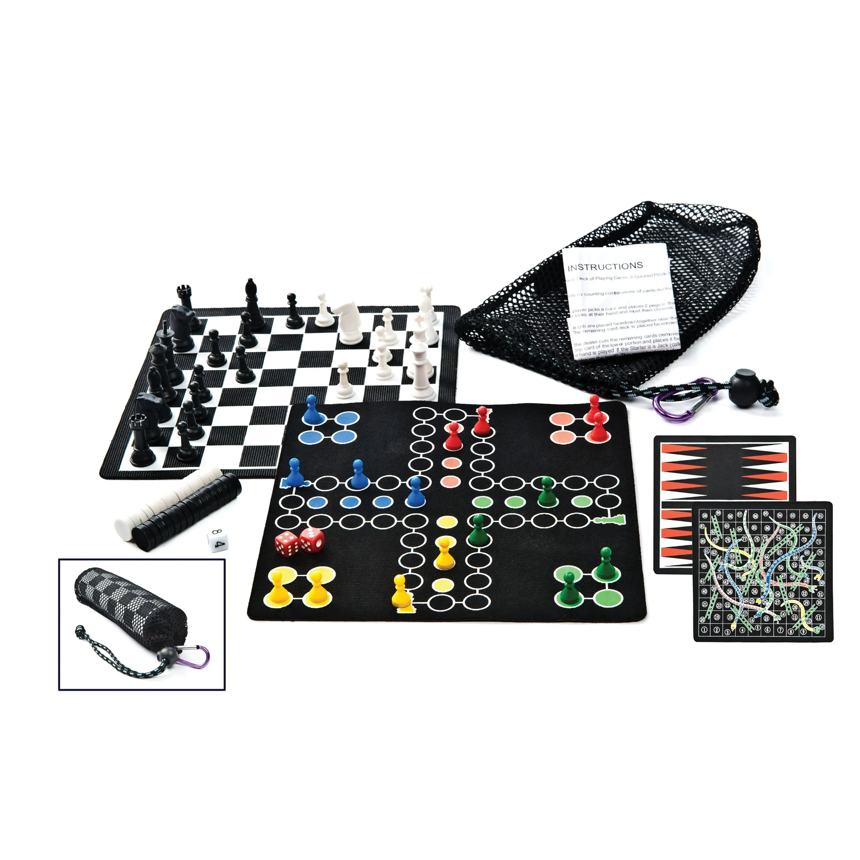 GSI Outdoors Backpack 5 in 1 Magnetic Game Set