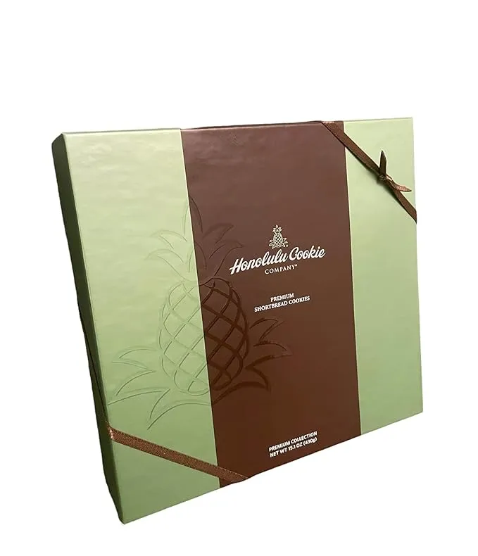 Honolulu Cookie Company Signature Gift Box - 27 Premium Assorted Cookies (8 Flavors)