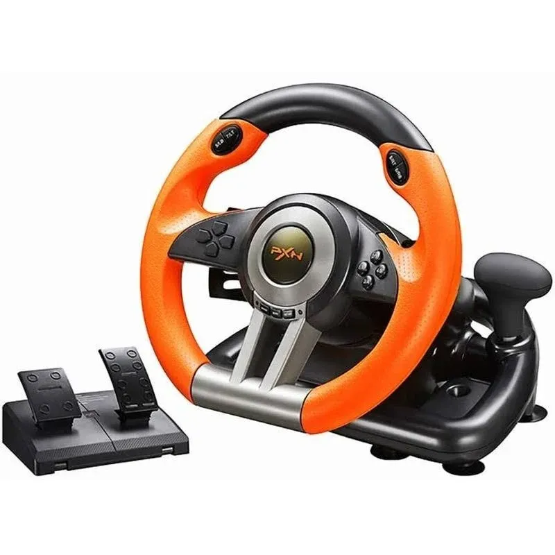 PC Racing Wheel,PXN V3II 180 Degree Universal Usb Car Sim Race Steering Wheel ...