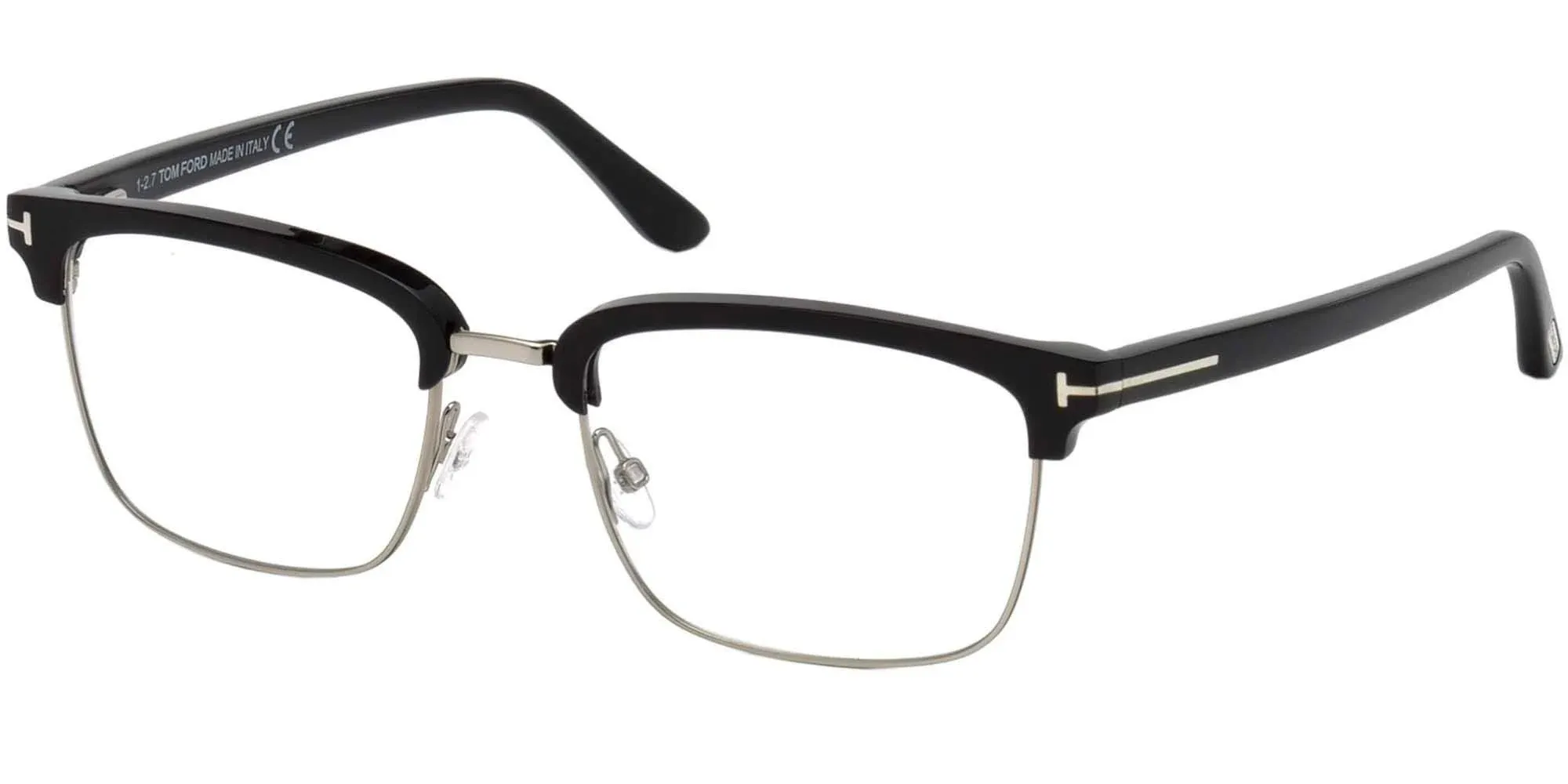 Tom Ford TF5504 005 Black Plastic Optical Eyeglasses Frame 54-19-145 FT5504 RX