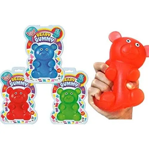 Ja-Ru Happy Bunch Beary Gummy Squeeze Toy