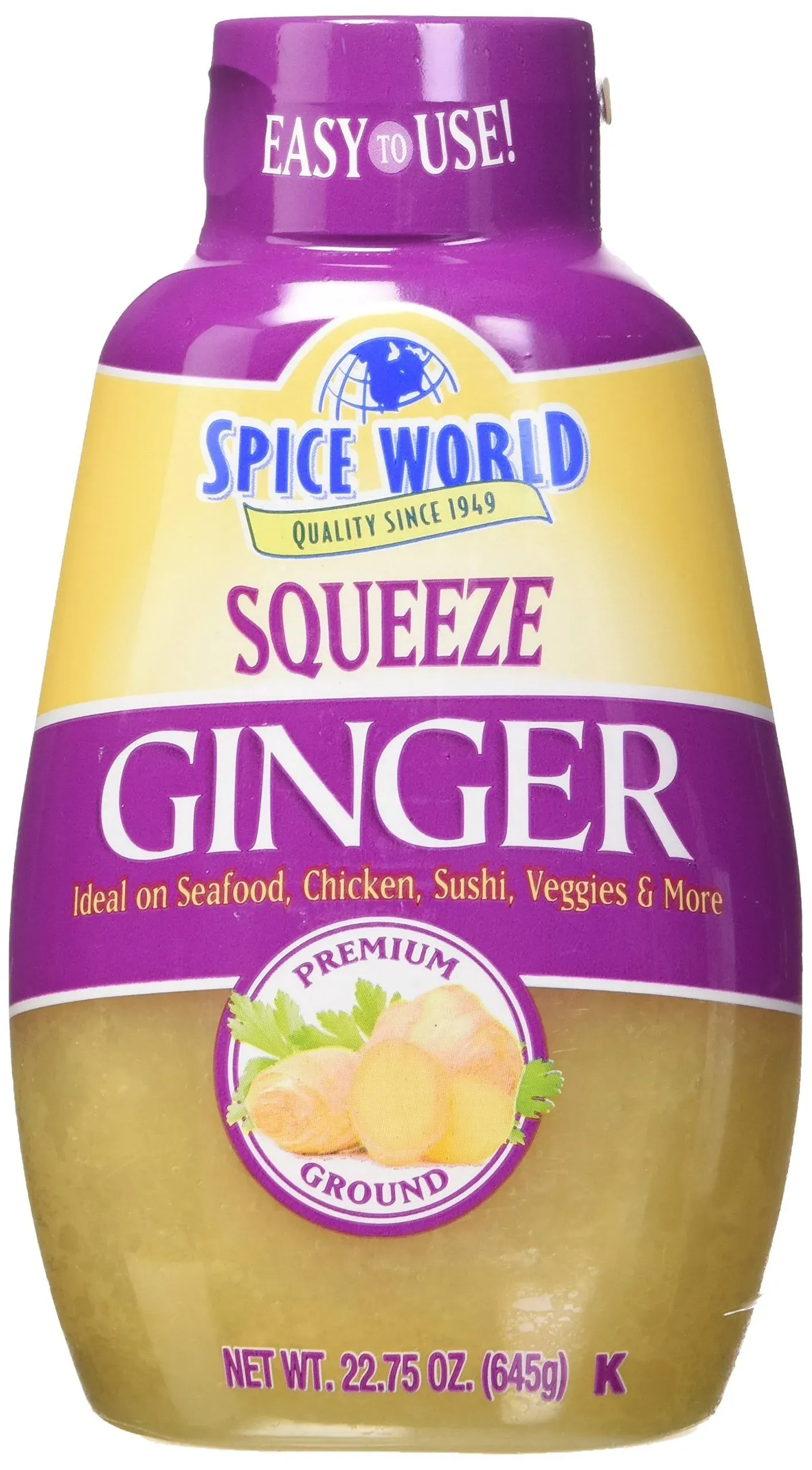 Spice World Squeeze Ginger - 22.75 oz