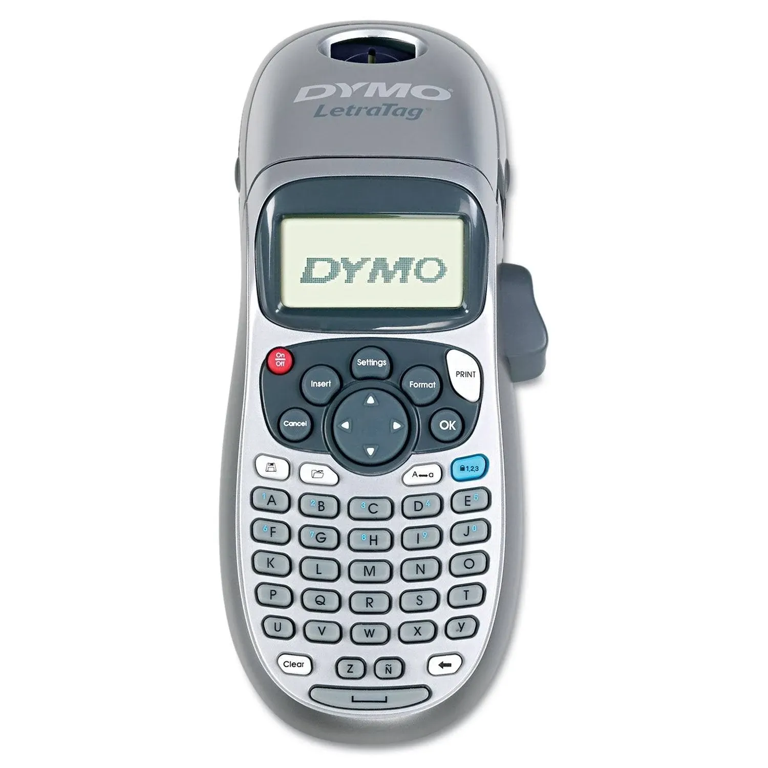 Dymo 21455 LetraTag 100H Label Maker, 2 Lines, 3 1/10W x 2 3/5d x 8 3/10h