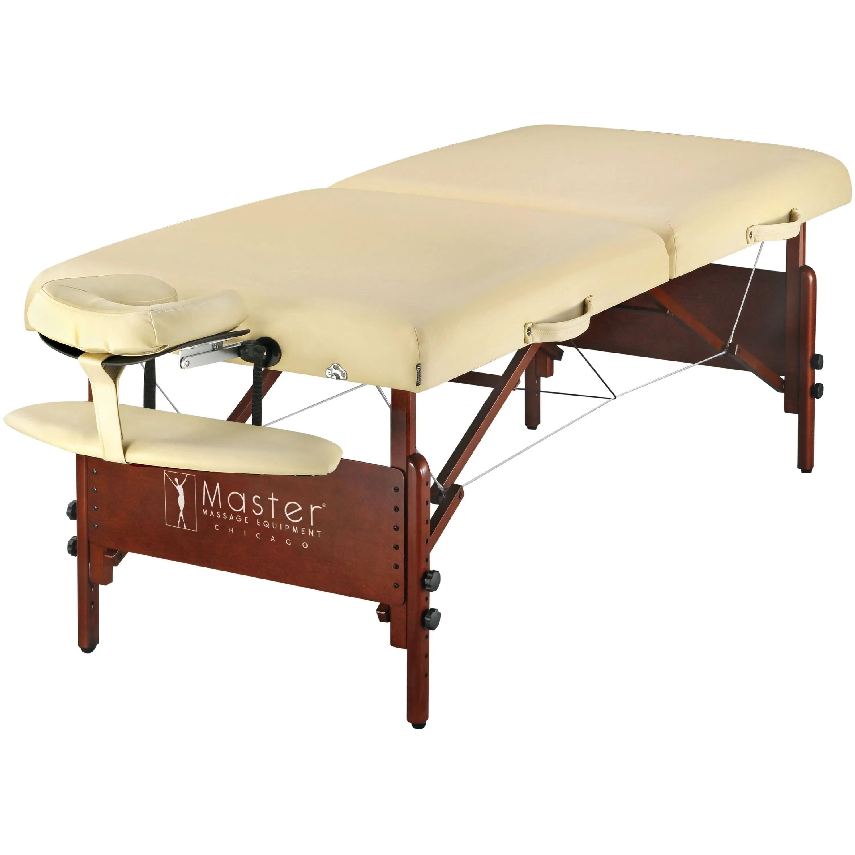 Del Ray Pro Portable Massage Table Package with Half Round Bolster