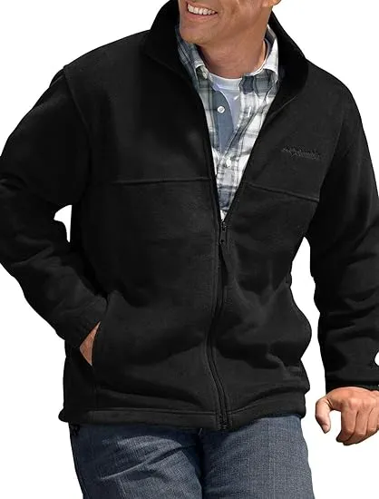 Columbia Men's Steens Mountain 2.0 Full Zip Fleece Jacket - Black