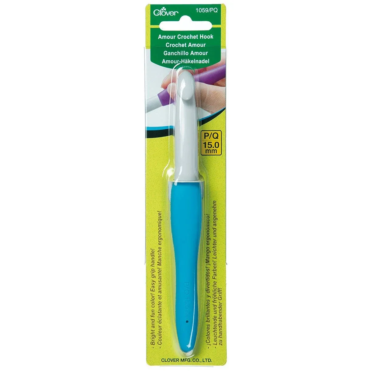 Clover Amour Crochet Hook Q 15 MM