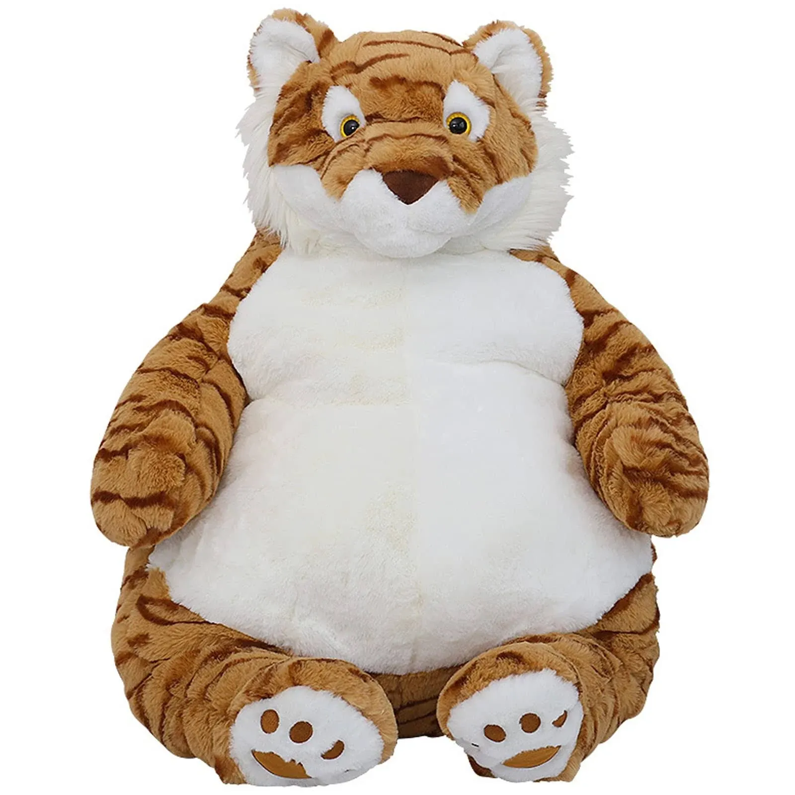 Tiger Weighted Stuffed Animals, 17" 3.5 lbs Weighted Tiger Plush Large Weighted Plush Animal Toy Pillow Gifts for Boys and Girls