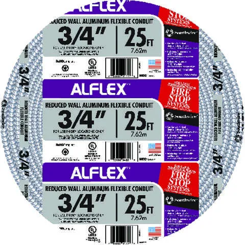 Southwire Alflex FO7500025M Flexible Conduit