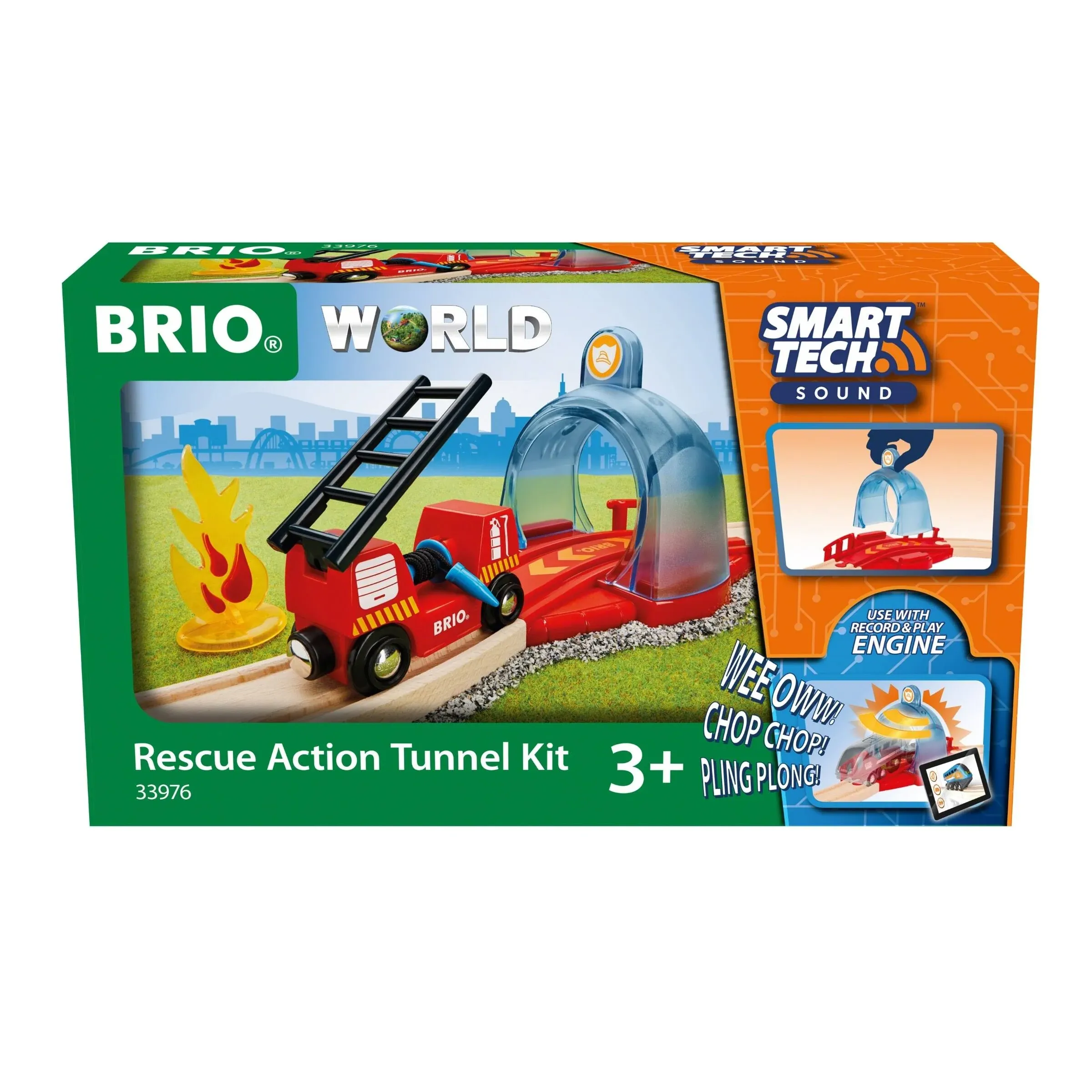 Brio Smart Tech Sound - Rescue Action Tunnel Kit