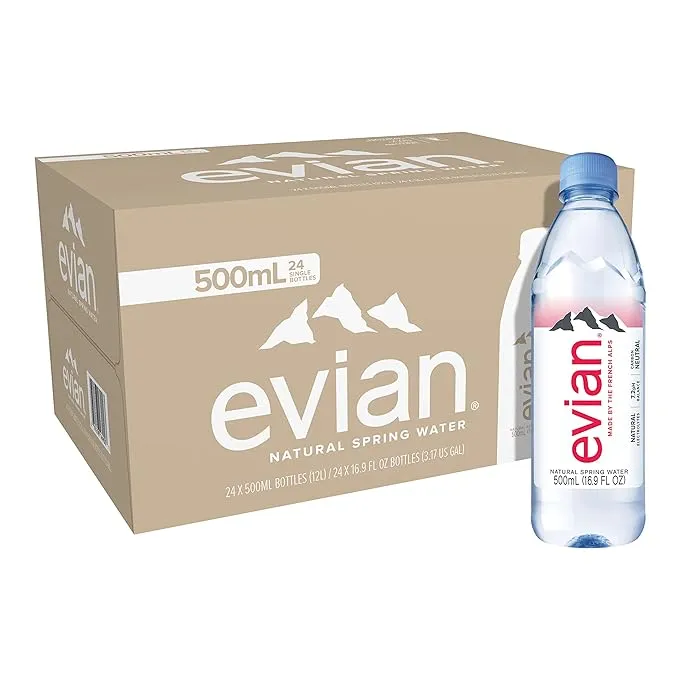 Evian Natural Spring Water