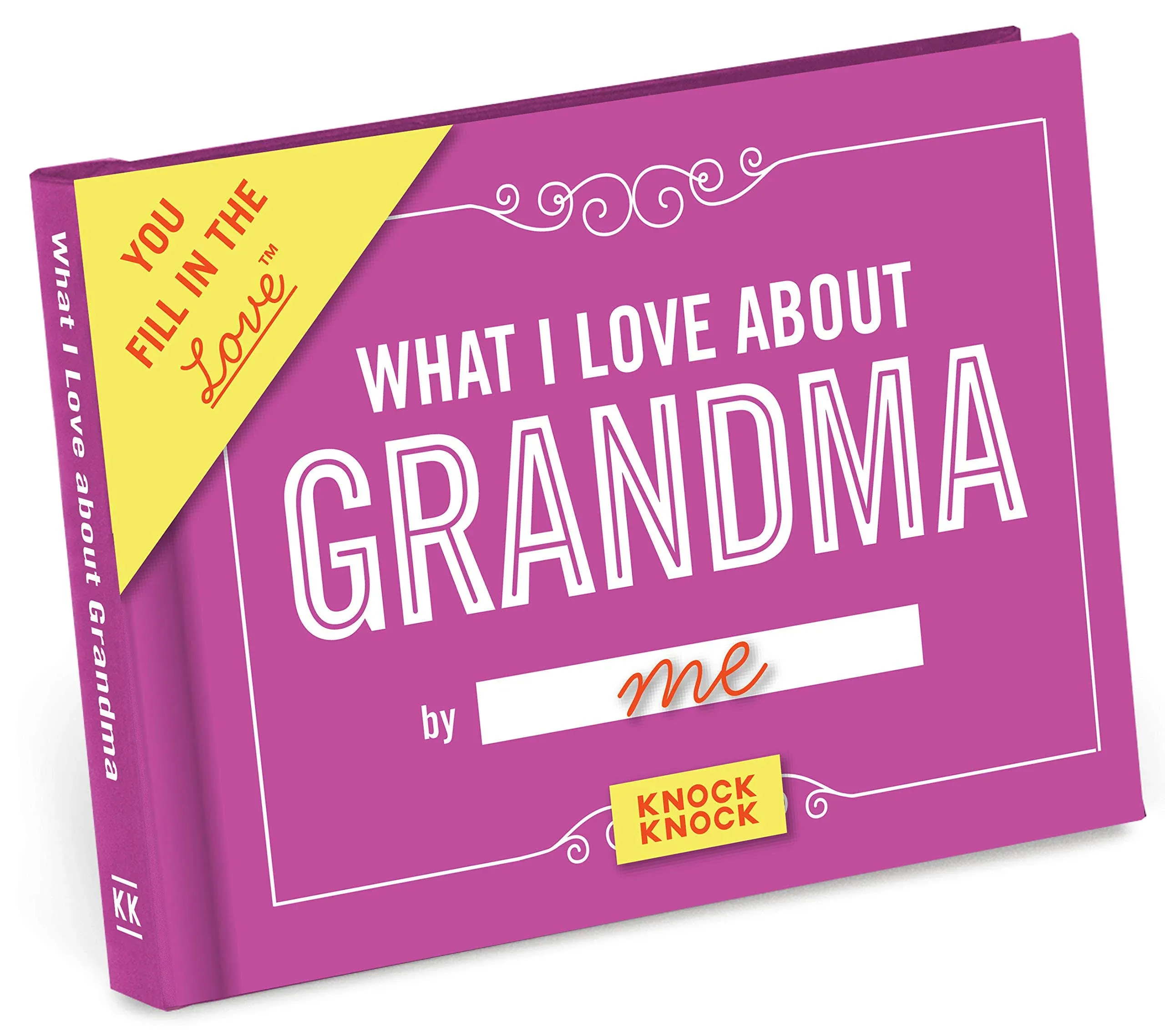 What I Love About Grandma Fill in the Love Book