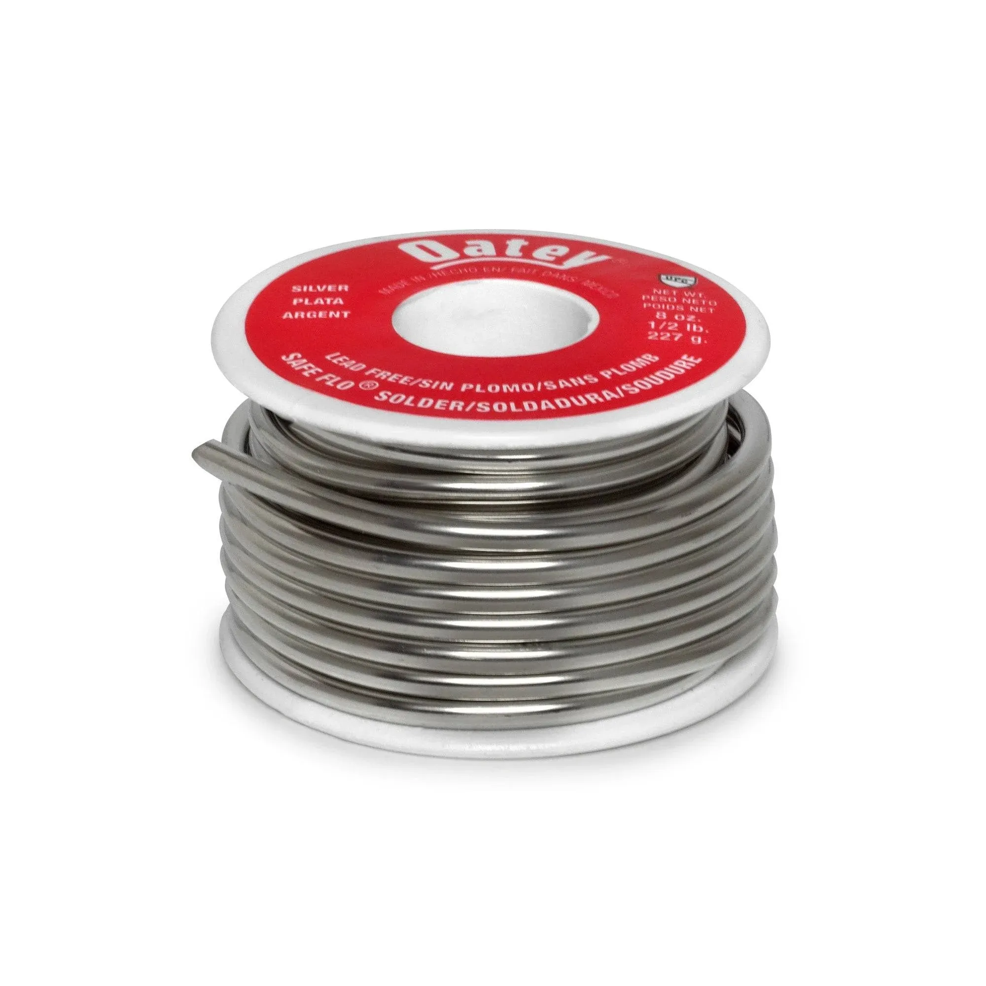 NEW Oatey 29024 Safe-Flo Lead Free Silver Plumbing Wire Solder 1/2 lb 8oz