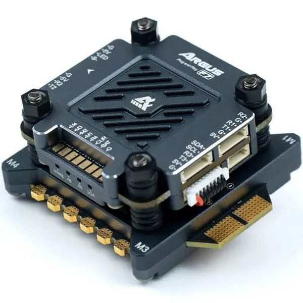 SoloGood Axisflying Argus Pro F7 Flight Controller Stack 55A 30x30 FPV Drone FC ...