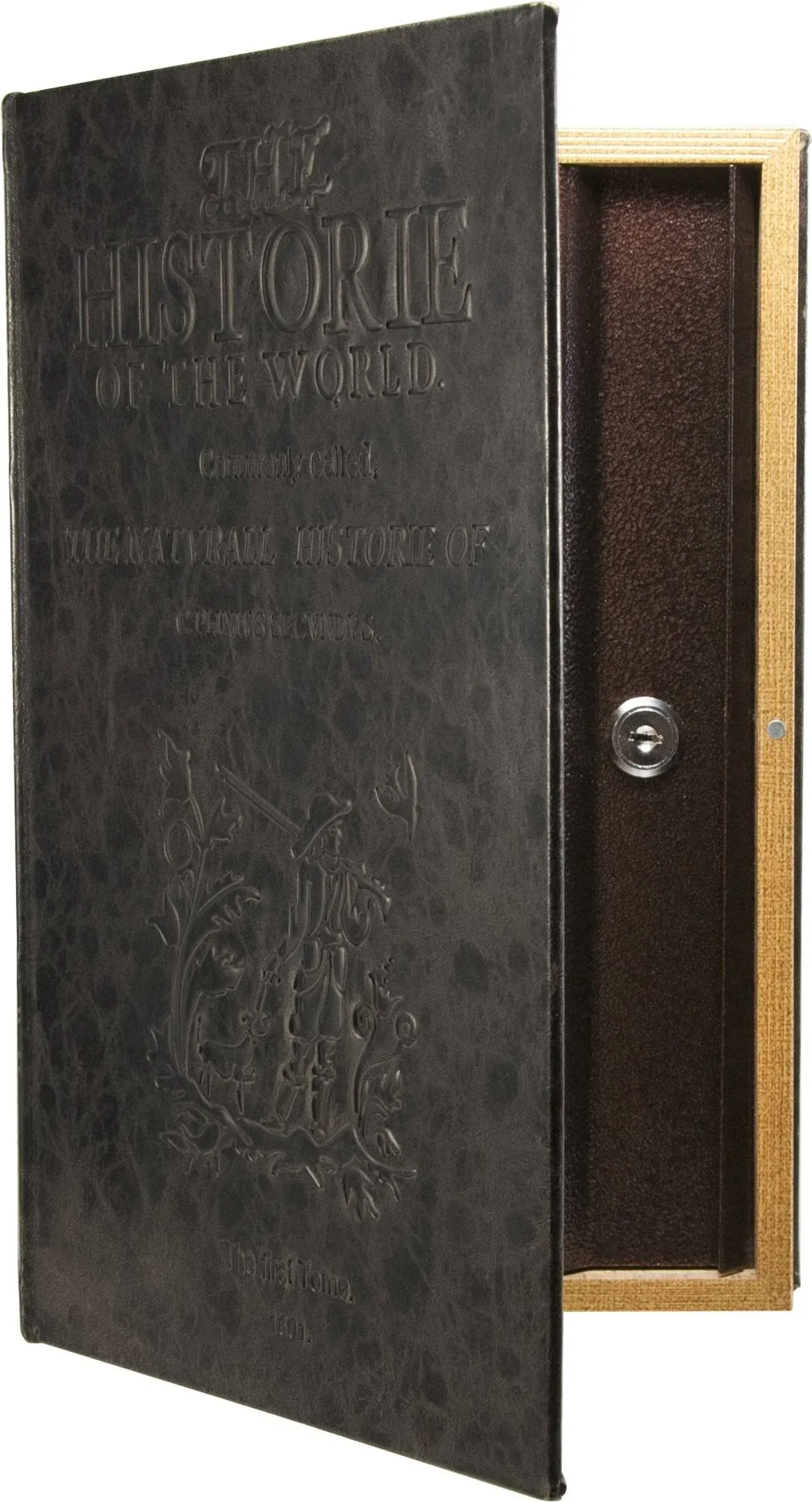 Barska Large Antique Book Safe with Key Lock #CB11992