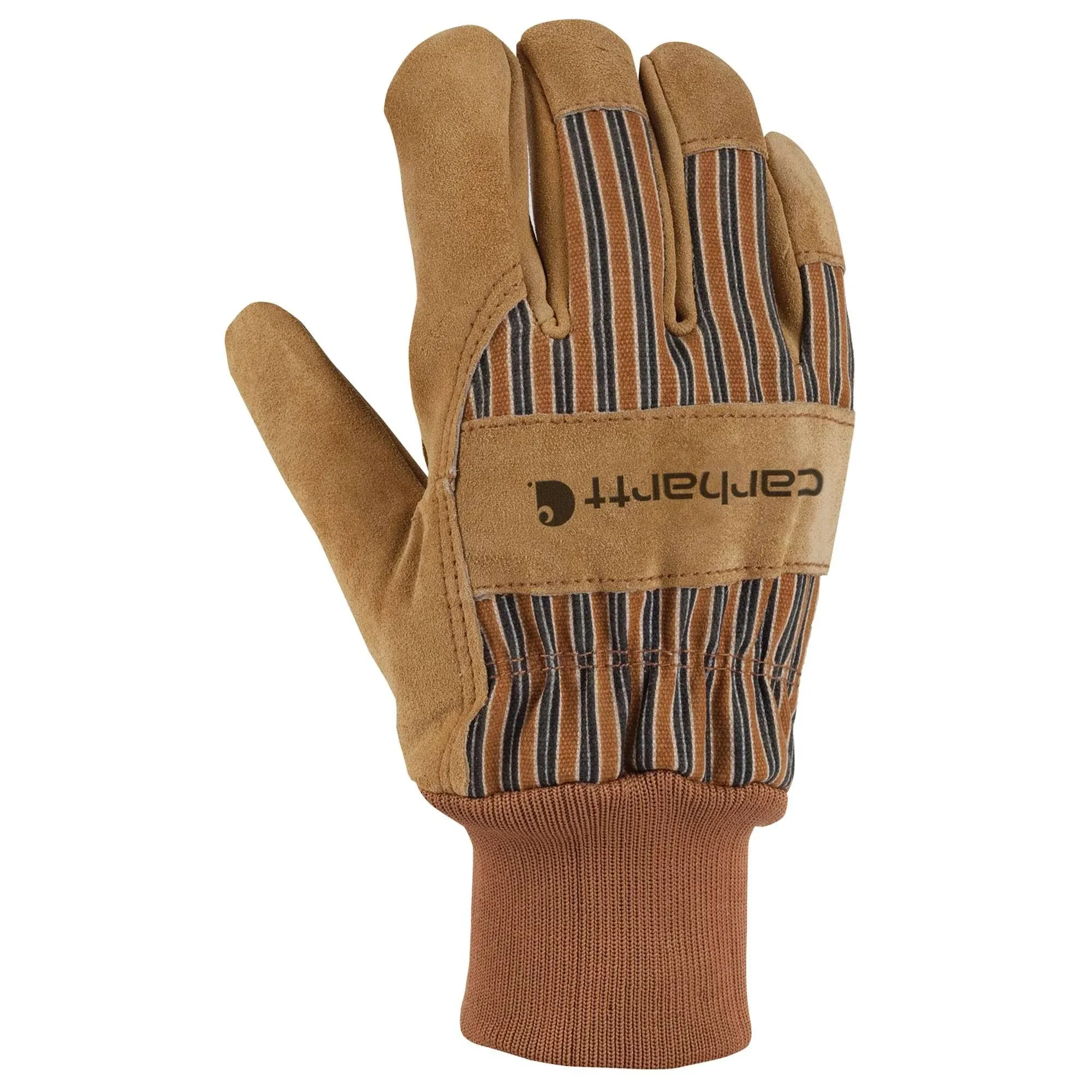 Men's Synthetic Suede Knit Cuff Work Glove