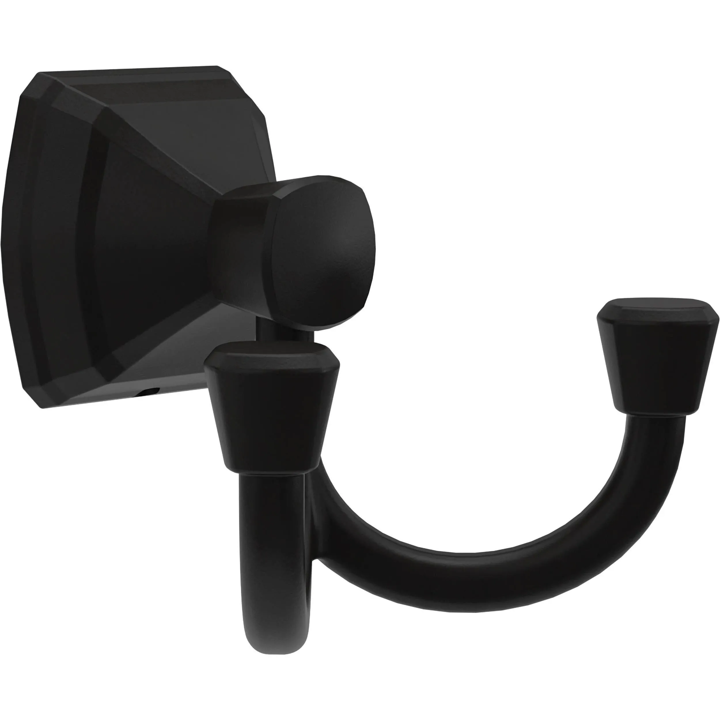 Delta FLY35-MB-R Flynn Double Towel Hook, Matte Black