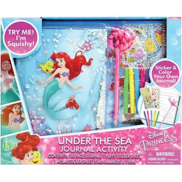 Disney Princess - Under The Sea Journal Activity Set