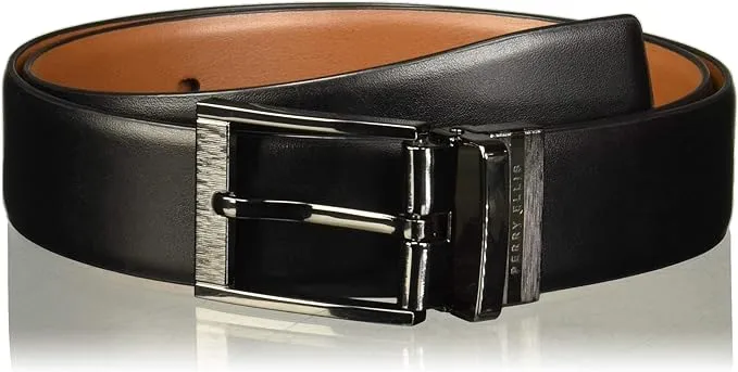 Perry Ellis Men's Reversible Leather Belt