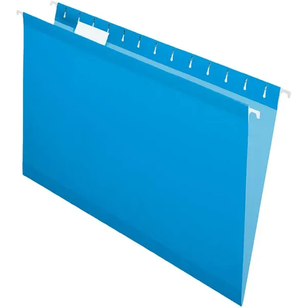 Office Depot Hanging Folders, 15 3/4in. x 9 3/8in, Legal size, Blue, Box of 25 ...