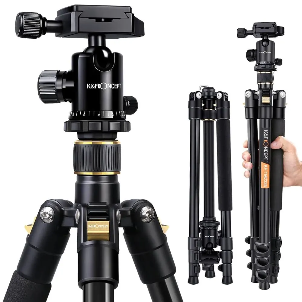 Camera Tripod with Bluetooth Remote Control