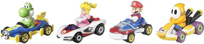 Hot Wheels Mario Kart 4-Pack