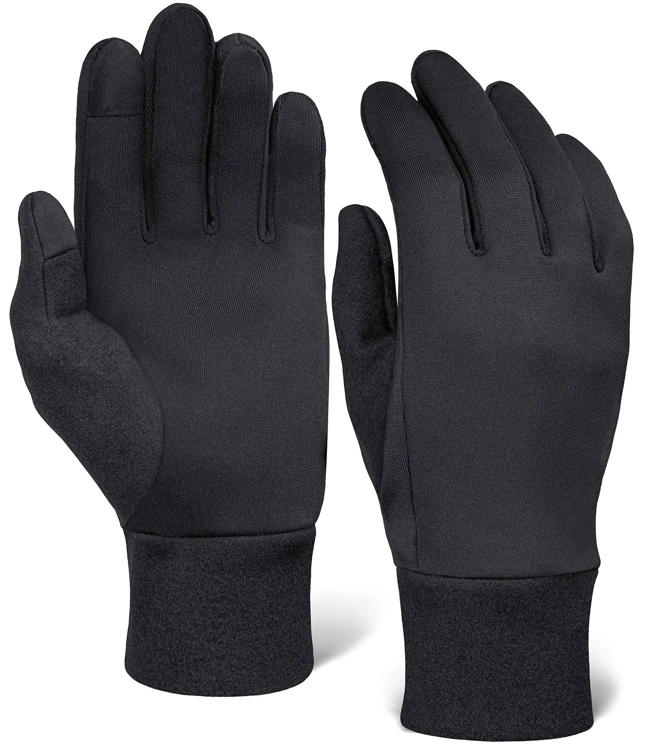 Running Glove Liners - Thermal Winter Gloves for Men & Women - Ski Glove Liners - Men's Winter Gloves for Cold Weather