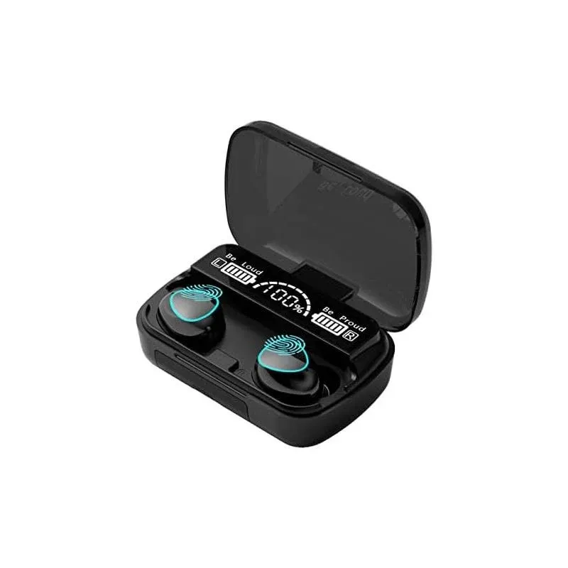 WERDEDE Wireless Earbuds Bluetooth 180 Hours Playtime Built-in Microphone LED ...