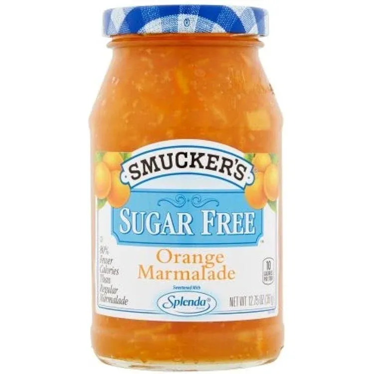 Smucker's Sugar Free, Orange Marmalade, 12.75 Ounce (Pack of 2)