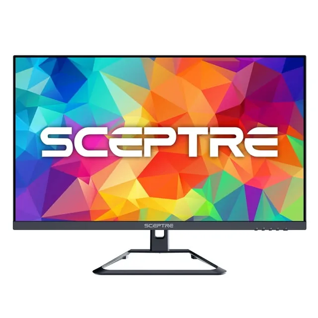 Sceptre 32-inch IPS 4K UHD 3840 x 2160 Monitor DisplayPort x2 HDMI x2 99% sRGB Build-in Speakers, Machine Black 2024 (U325W-UPT)