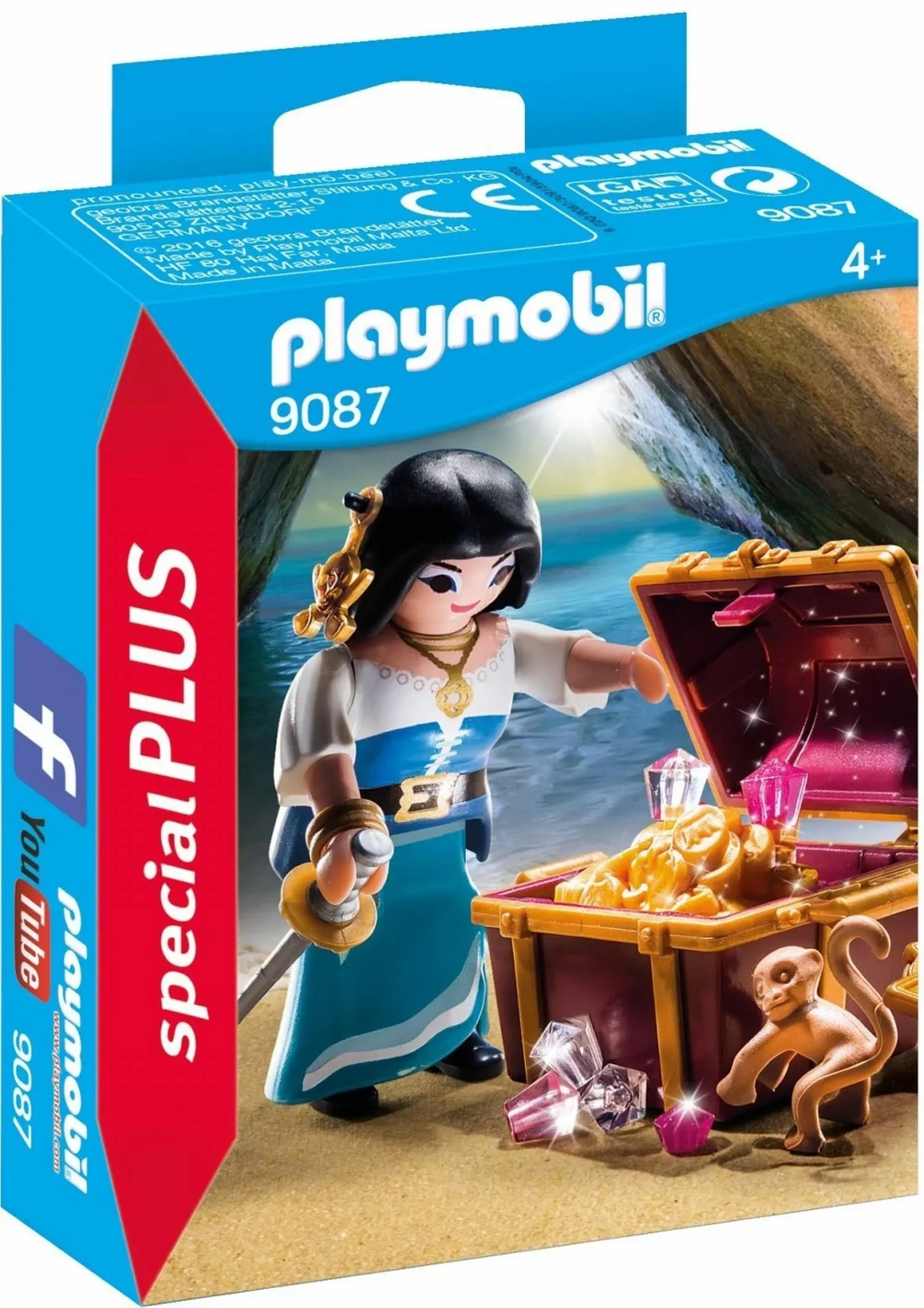 Playmobil Pirate with Treasure