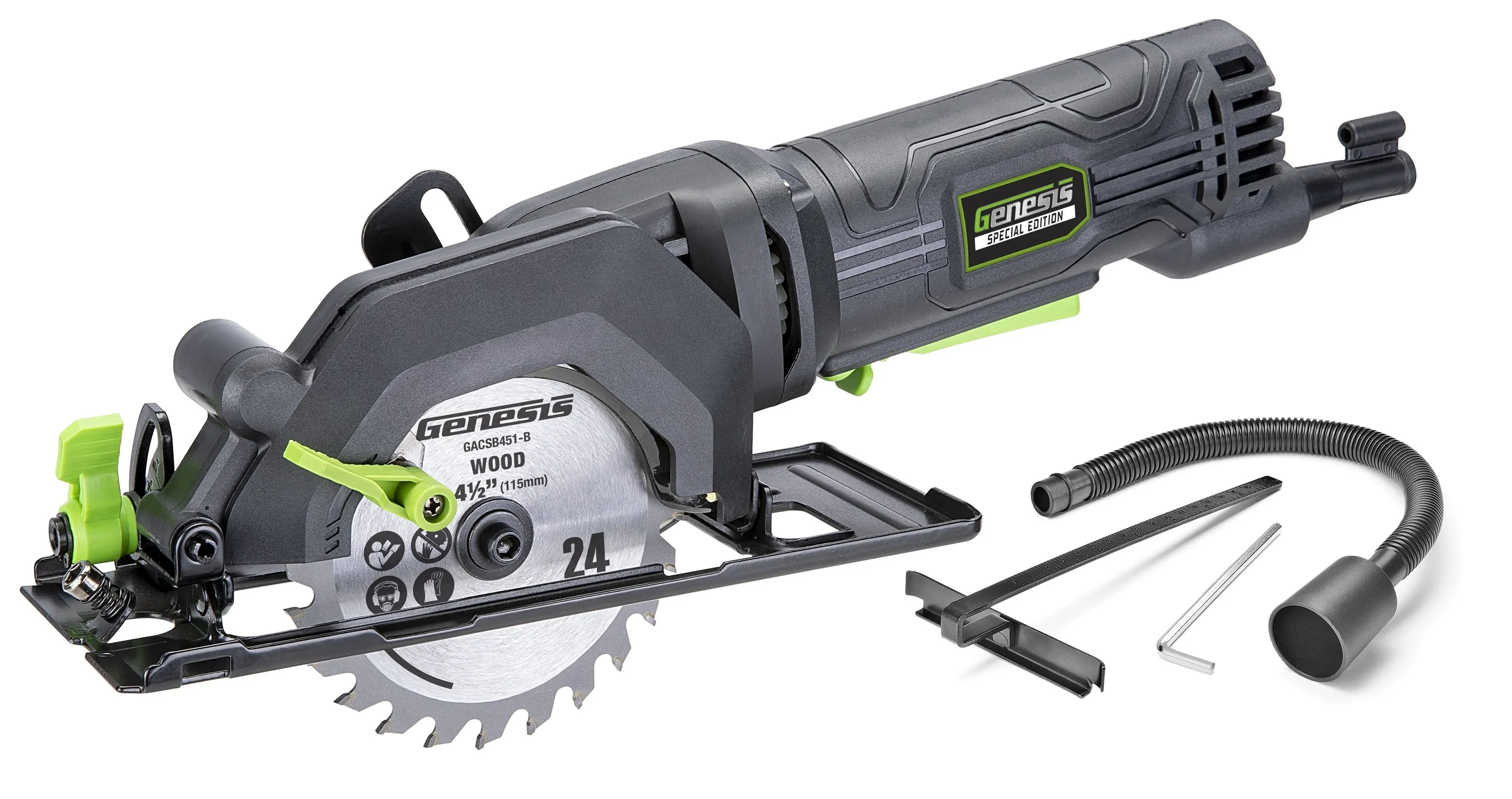 Genesis 4.0 Amp 4-1/2 in. Compact Circular Saw