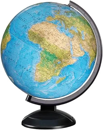 Replogle 12" RTA -Ready to Assemble World Globe (30cm Diameter) Blue