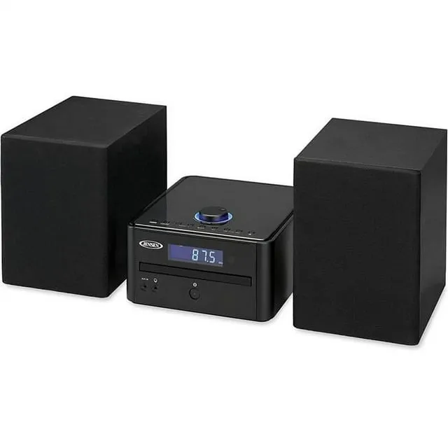 Jensen Jbs-210 Bluetooth CD Music System with Digital AM/FM Stereo Receiver and Remote Control