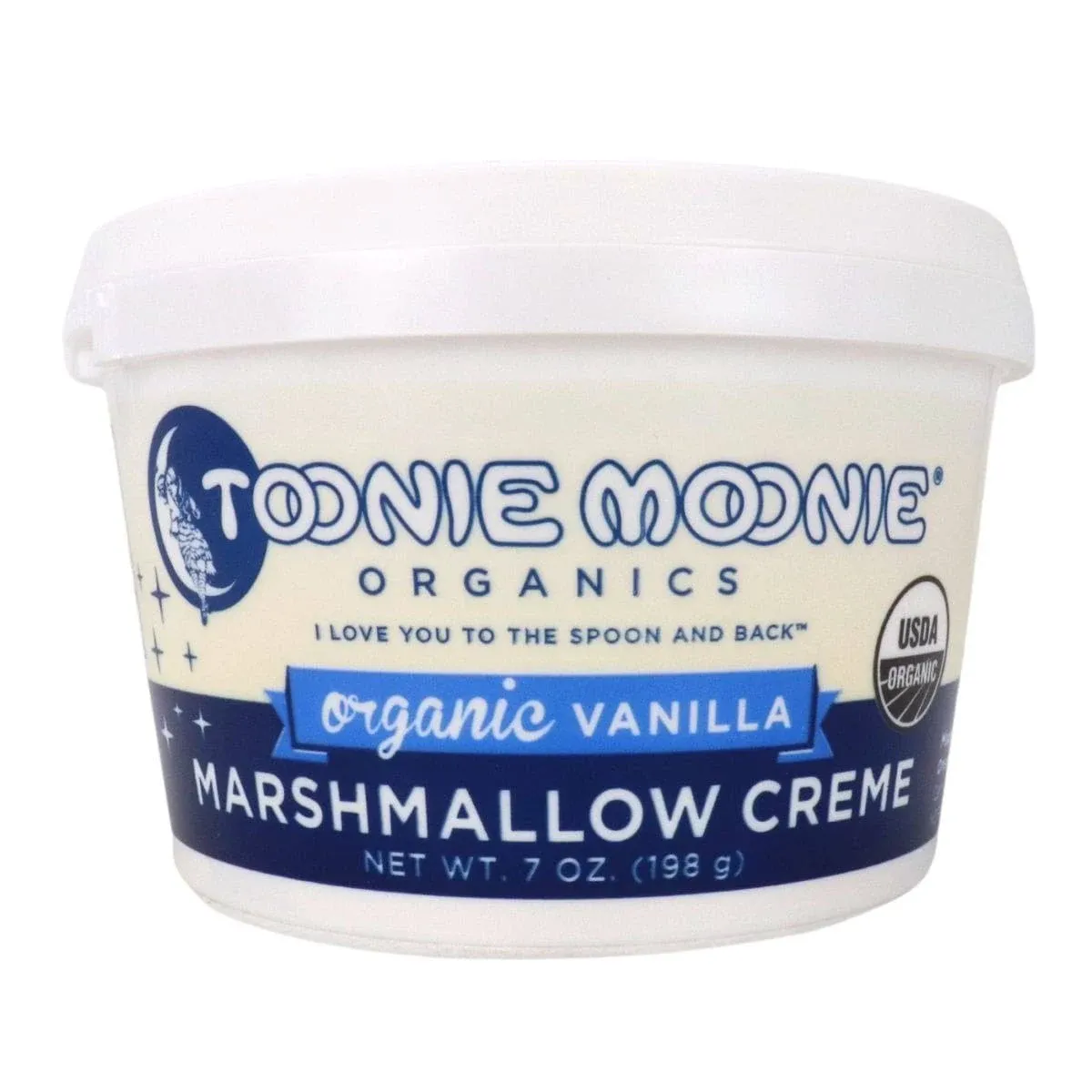 Toonie Moonie Organic Vanilla Marshmallow Creme - 7 oz tub