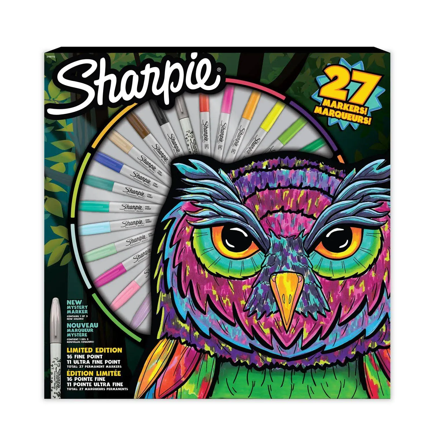 Sharpie Permanent Marker Assorted Pack, Plus 1 Mystery Color, Special Edition, 30 Count