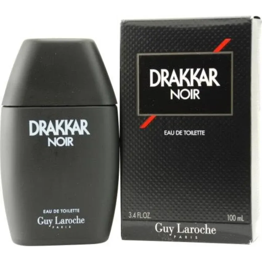 Drakkar Noir by Guy Laroche for Men EDT 3.4 oz, Black