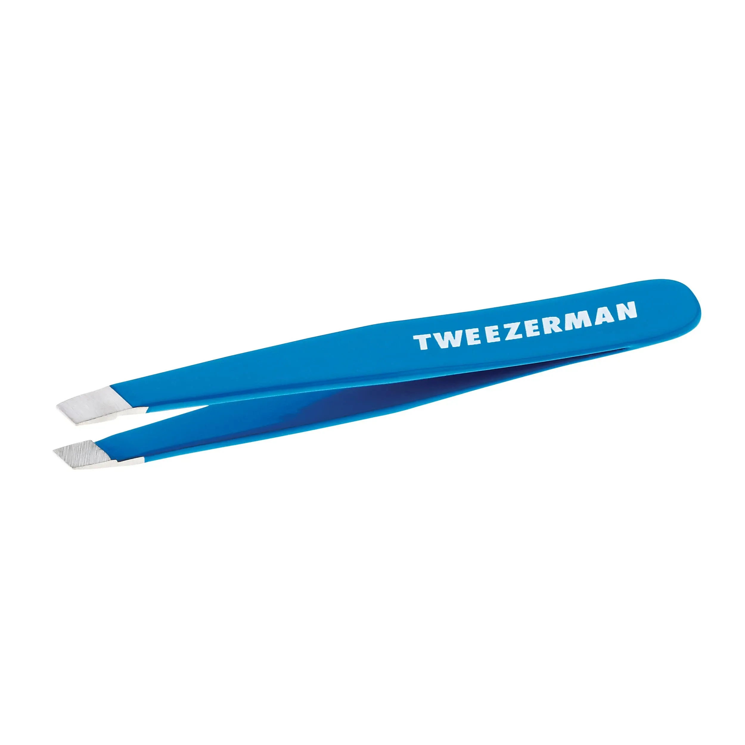 Tweezerman Mini Slant Tweezer Bahama Blue