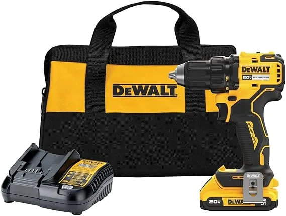 DEWALT 20V MAX Brushless Cordless 12in DrillDriver Kit