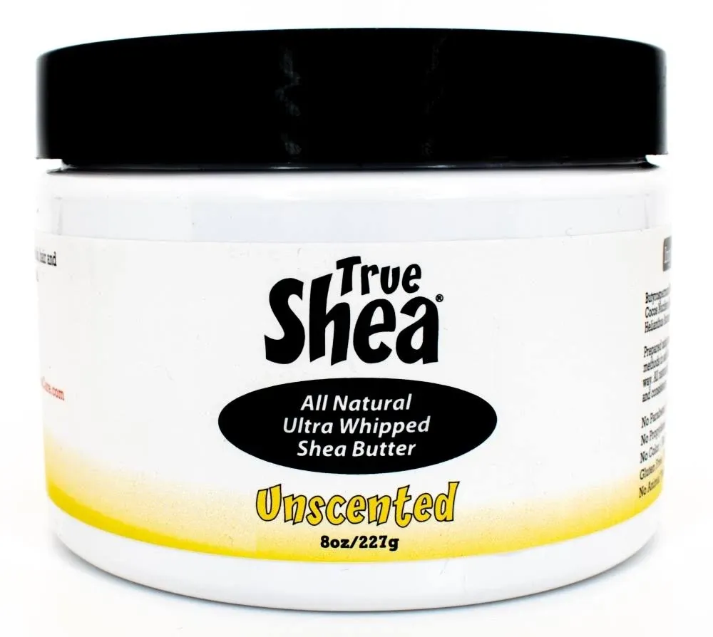 True Shea Ultra Whipped Shea Butter Unscented - 8.00 oz