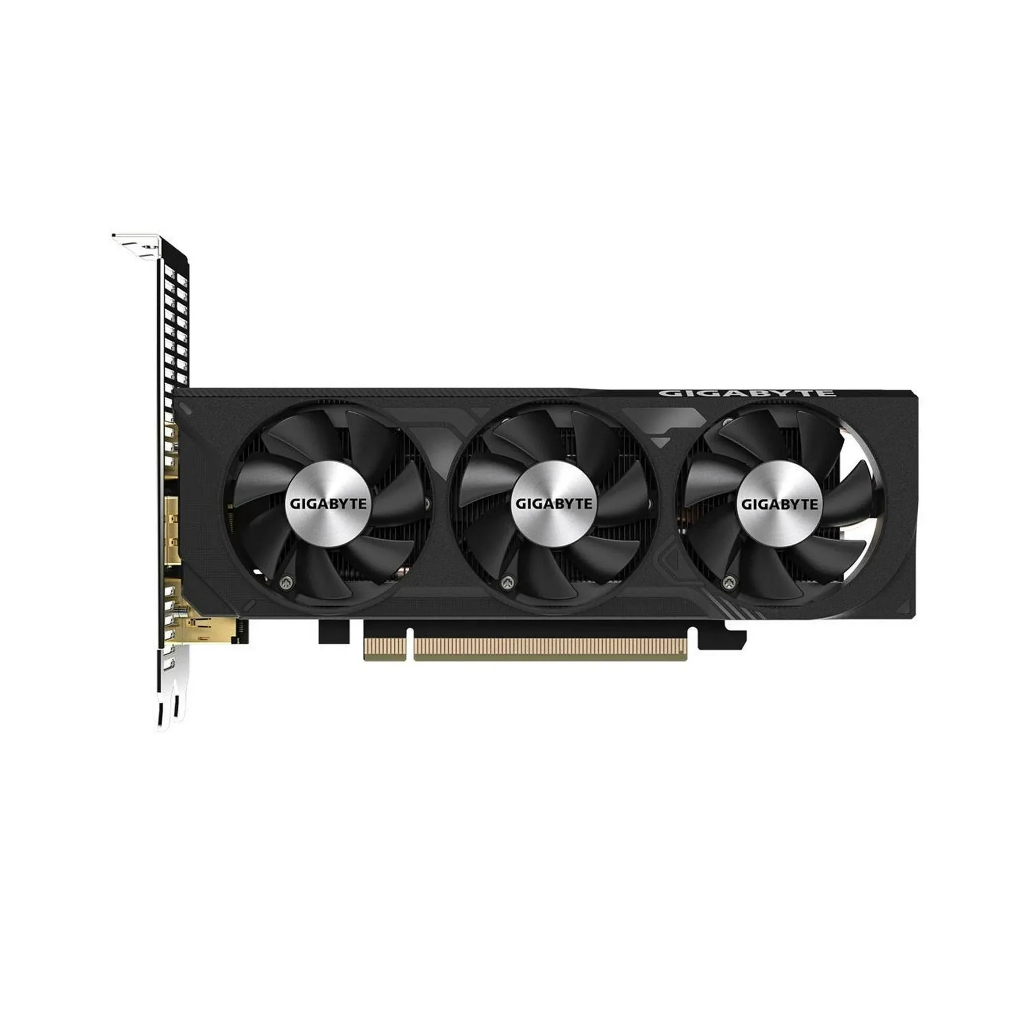 Gigabyte NVIDIA GeForce RTX 4060 Low Profile Overclocked Triple Fan 8GB GDDR6 PCIe 4.0 Graphics Card