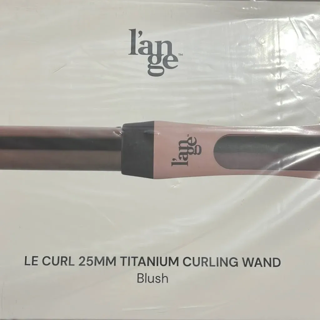 L'ange Hair Le Curl Titanium Curling Wand